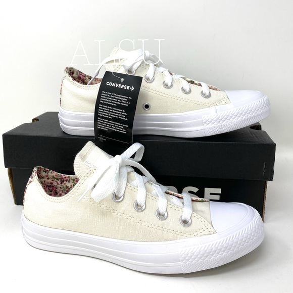 🌸Sale🌸 Converse Chuck Taylor All Star Low Canvas Egret Women's Size 164660C - Picture 3 of 13